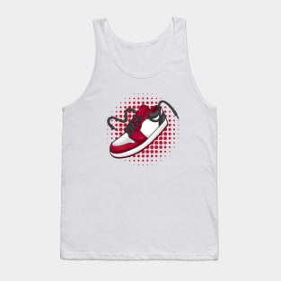 AJ 1 Reverse Black Toe Sneaker Tank Top